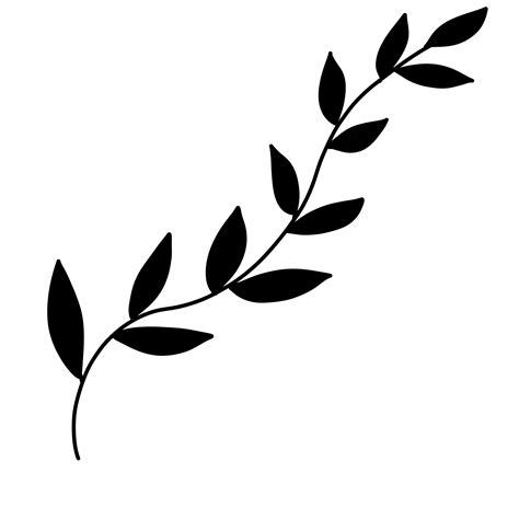 black leaf icon 36932081 PNG