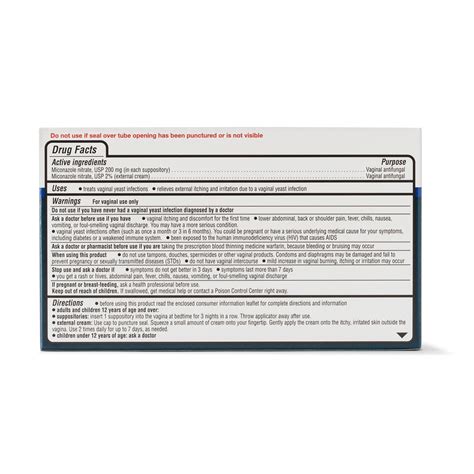 Equate Miconazole 3-Day Vaginal Cream Treatment, 2% India | Ubuy