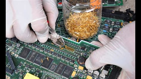 Image result for How Take Gold Off Computer Scrap