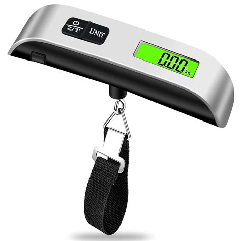 Luggage Scale, Digital Luggage Scale for Suitcases Capacity 10lb/50kg ...