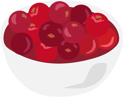 Can Cranberry Sauce Clipart