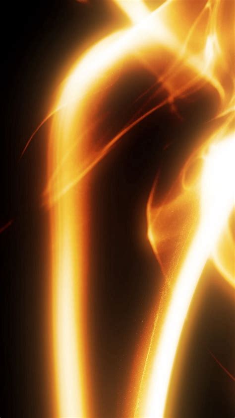 Download wallpaper 800x1420 fire, line, background, dark iphone se/5s ...