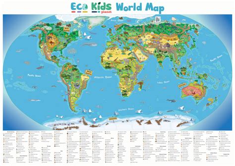 Kid's Guide Book World Map 的图像结果