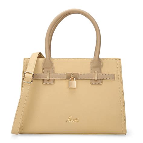 Buy Lavie Women's Tonal Strap bag (Beige) (M) Online