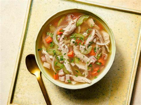Day After Thanksgiving Turkey Carcass Soup Recipe | KitchenTricks