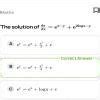 Solve dy/dx= e^(x+2logx) - Brainly.in