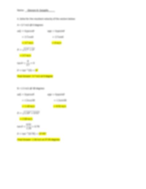 Image result for Addition of Vectors Worksheet