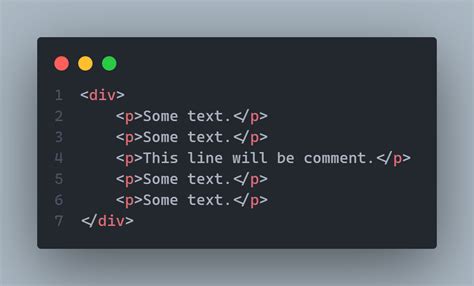 Comment Tag in HTML 的图像结果