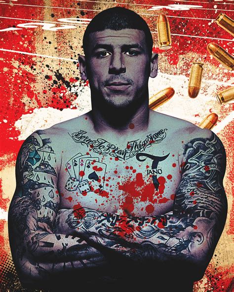 Aaron Hernandez Tattoos Latin Kings