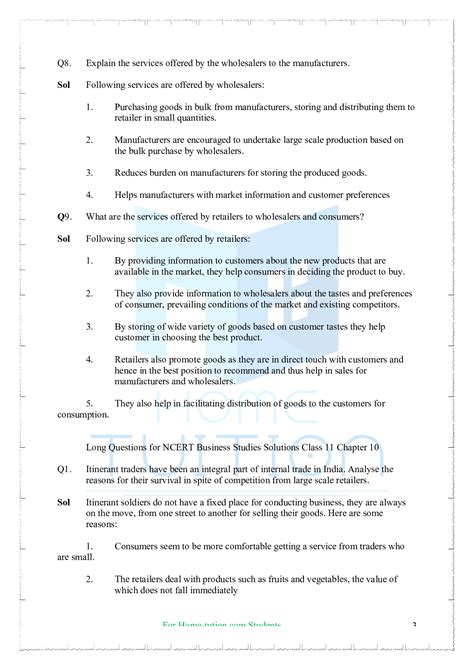 Internal Trade Class 11 Notes 的图像结果
