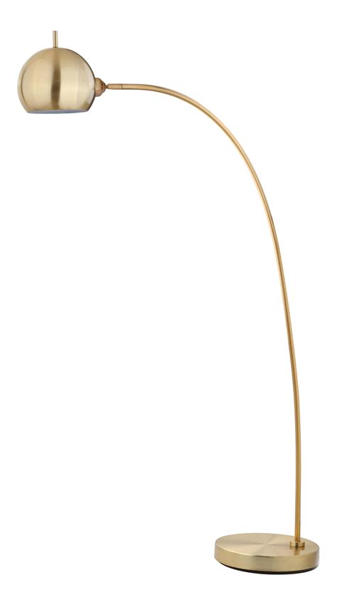 Contemporary Arc Floor Lamp - Gold | Chairish