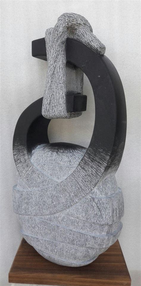 "Untitled": Steel Grey Sculpture (18x9x7) by Nema Ram | ArtZolo.com