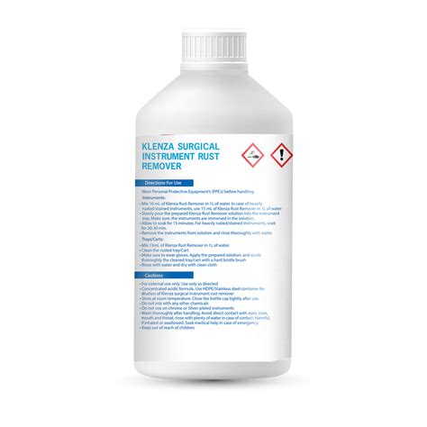 Klenza Surgical instrument Rust Remover 1L – Klenza shop