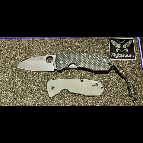 Bladebinge - *PRICE DROP* Spyderco Marcin Slysz Techno 2 Folding Knife ...