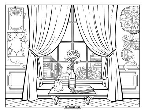 Coquette Coloring Pages