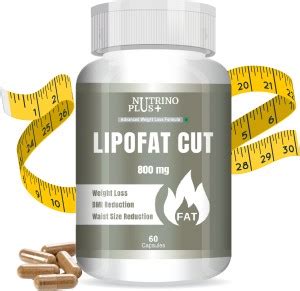 Nutrinoplus Lipofat Cut Advanced Weight Loss Formula 800 mg Support BMI ...