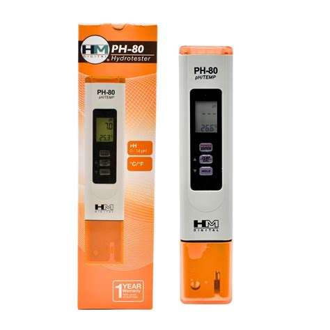 HM Digital pH Meter pH-80 Hydrotester – Uniglobal Business
