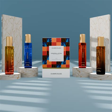 Luxury Perfume Gift Set for Men Pack of 4 | Premium Fragrance – Ombre Bliss