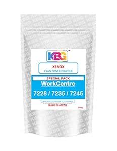 KBG for XEROX Special Pack WorkCentre 7228 7235 7245 (350G) Cyan Toner ...