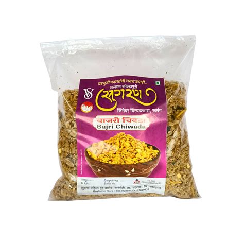 SUGRAN FOODS Bajri Chiwada Millet Snack Chemical Free Traditional Food ...