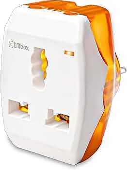 Embox 6A to 16A Converter Plug for Geysers AC Refrigerator Microwave ...