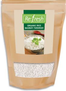 Refresh Organic Rice Basmati Tarawadi 1 Kg Basmati Rice Price in India ...