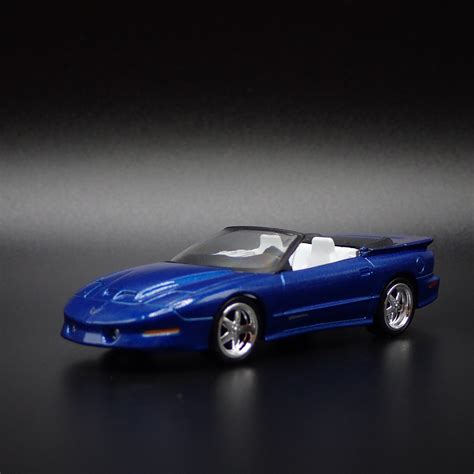 1996 96 PONTIAC FIREBIRD TRANS AM T/A CONVERTIBLE 1:64 SCALE DIECAST M – Burning Rubber Toy Company