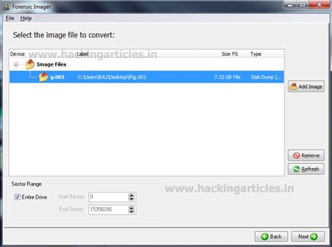 How to Create and Convert RAW Image in Encase and AFF Format using ...