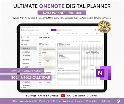 OneNote Daily Planner Template 的图像结果