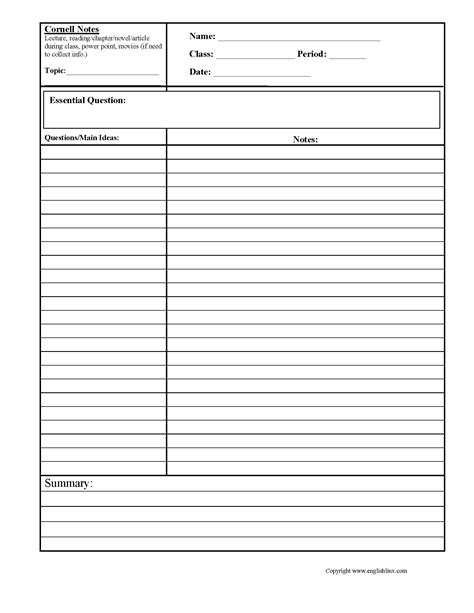 Image result for Book Note Taking Template