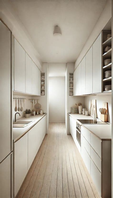 20 Brilliant Narrow Kitchen Ideas to Maximize Space (2026) | Long ...