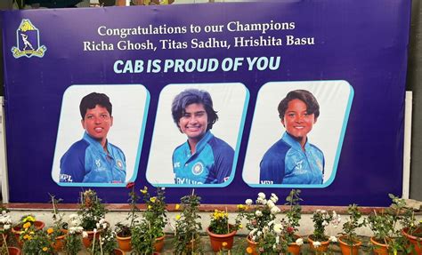 CAB to felicitate ICC Women's U19 T20 World Cup winners Titas Sadhu ...