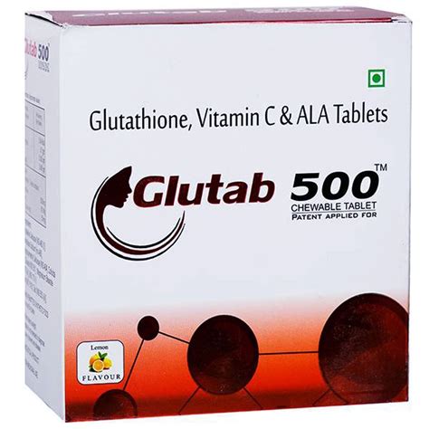 GluTablet 500mg Lemon Flav Chew Tablet 10's Price, Uses, Side Effects ...
