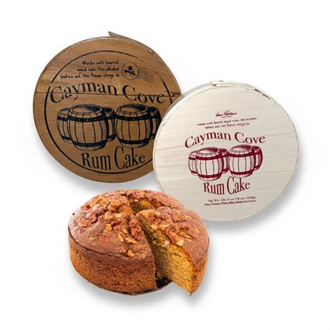 Cayman Cove Rum Cake – 2 Sizes (10"/50 oz, 8"/30 oz) | A Taste of Kentucky