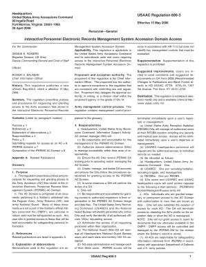 Fillable Online usaac army united states army accessions command 90 ...