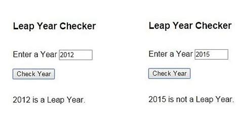 Image result for How to Find Leap Year in JavaScript
