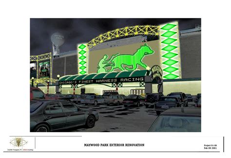Maywood Park Racetrack Exterior Renovations :: Behance
