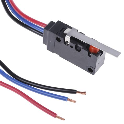 D2VW-5L1-1M(D)(CHN) Omron | Omron Hinge Lever Micro Switch, Pre-wired ...