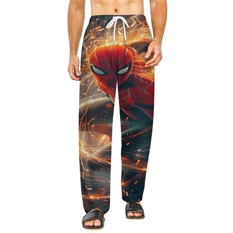 Home Pajamas Spider-Man Unisex Soft And Comfortable Pajama Pants For ...