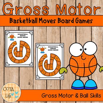 FREE Basketball Moves Game Boards by COTA Life | TPT