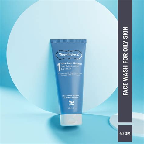 Buy Acne Face Cleanser For Blackheads & Whiteheads | Teenilicious ...