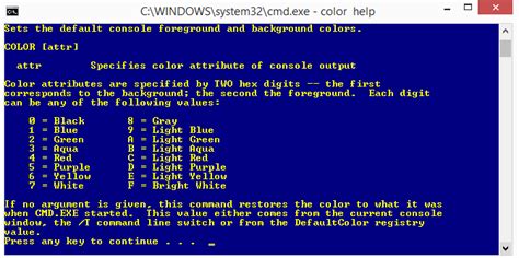 How to change color in Command Prompt CMD? | Asan Job Portal