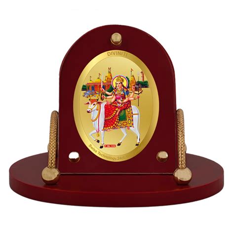 Diviniti 24K Gold Plated Umiya Mata Frame for Car Dashboard, Home Deco ...