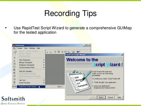 WinRunner Automation Testing 的图像结果