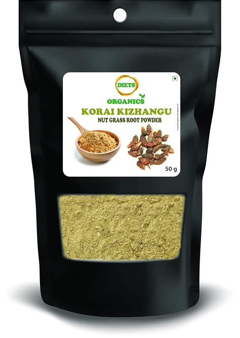 Buy DIETS ORGANICS Korai Kizhangu Powder | Nut Grass | Cyperus rotundus ...
