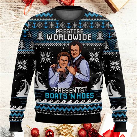 Step Brothers Boats And Hoes Ugly Sweater - Nouvette