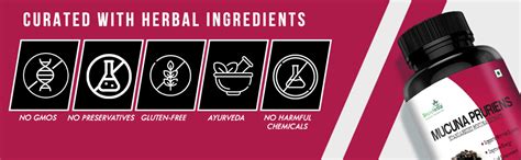 Simply Herbal Mucuna Pruriens Kapikachhu Extract Supplements 500mg ...