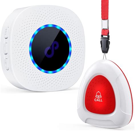Caregiver Pager Wireless Call Buttons for Elderly Monitoring, Nurse Em ...