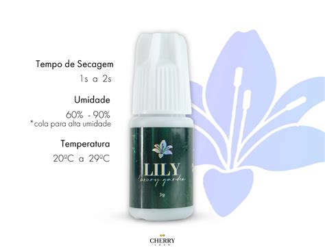 Cola Adesivo Cherry Lash LiLy - 3g Para Extensão De Cílios - Beleza Unika