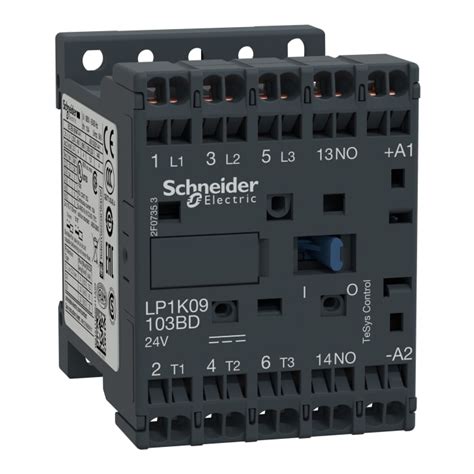 LP1K0610BD3 Schneider Electric | Schneider Electric LP1K Contactor, 24 ...